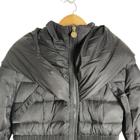 Laundry by Shelli Segal Black Insulated Down Puffer Jacket Size Large - Picture 3 of 12